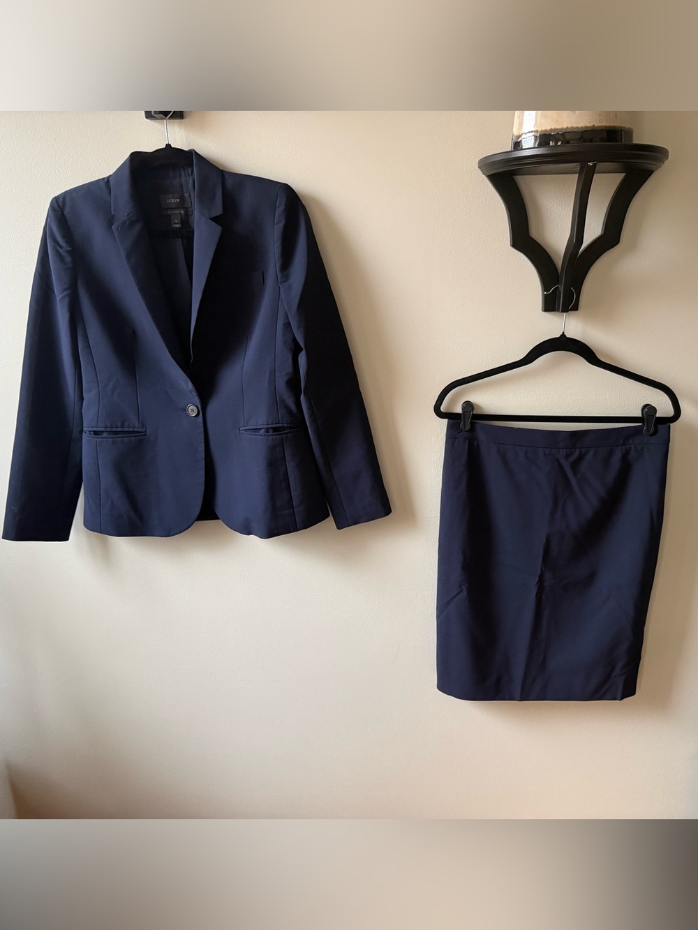 J. Crew Women's Navy Suit Set-6